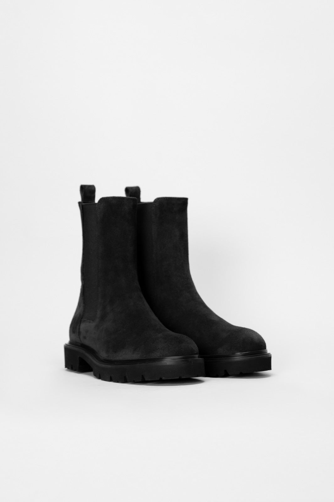 Chelsea Boot Mira | Off-Black Suede