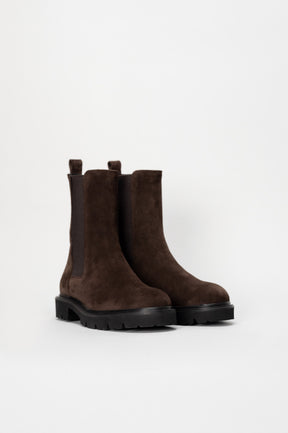 Chelsea Boot Mira | Coffee Brown Suede