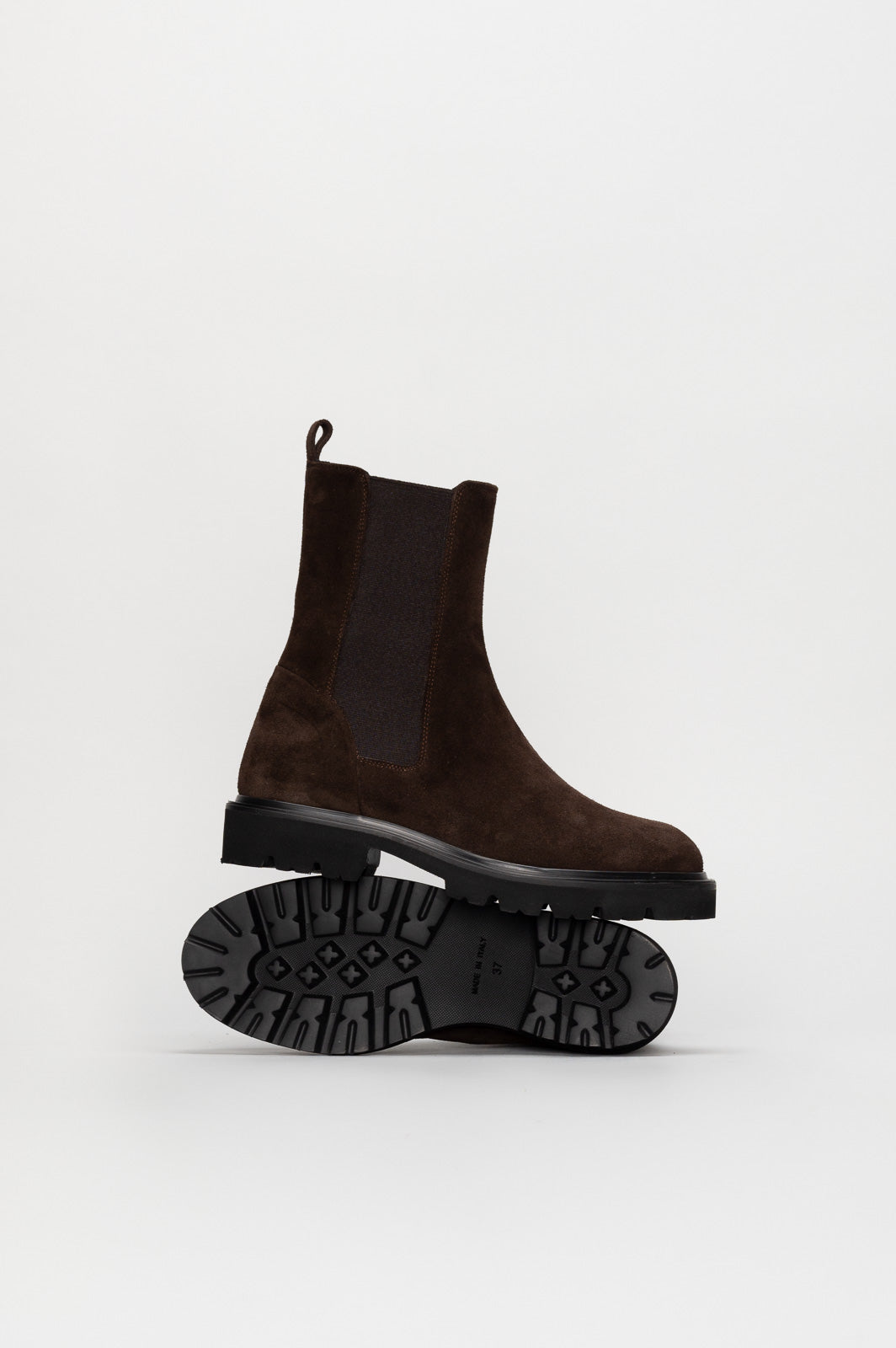 Chelsea Boot Mira | Coffee Brown Suede