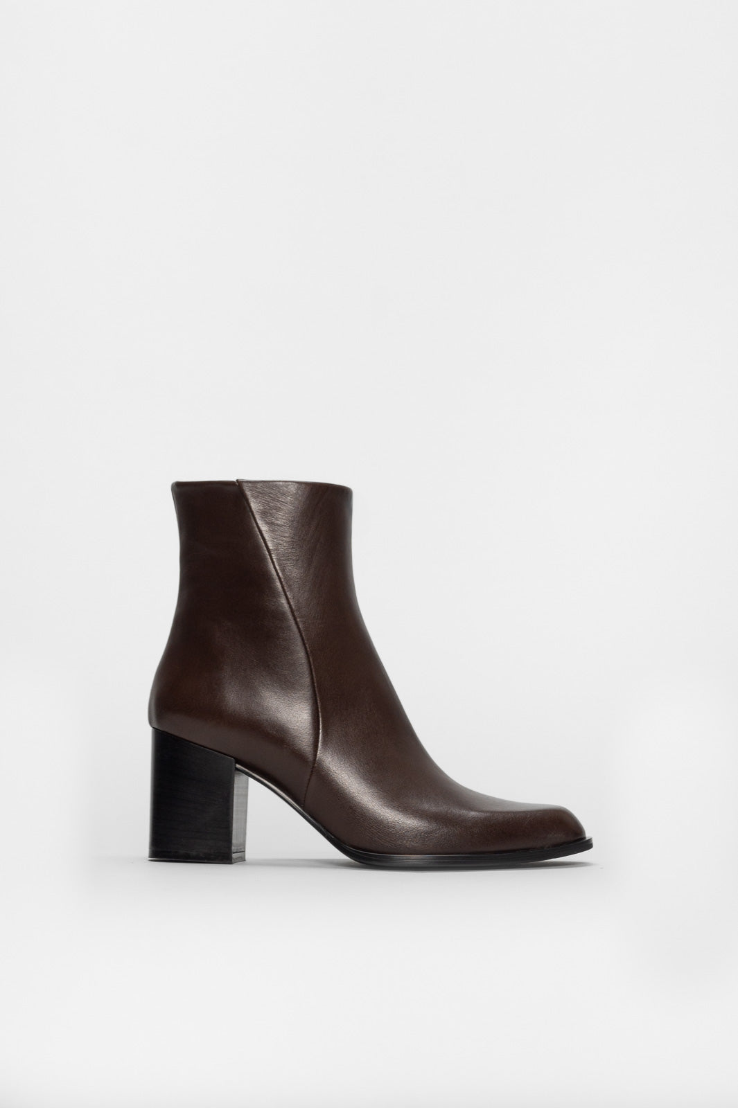 Heeled Ankle Boot Foulard |  Calf Leather