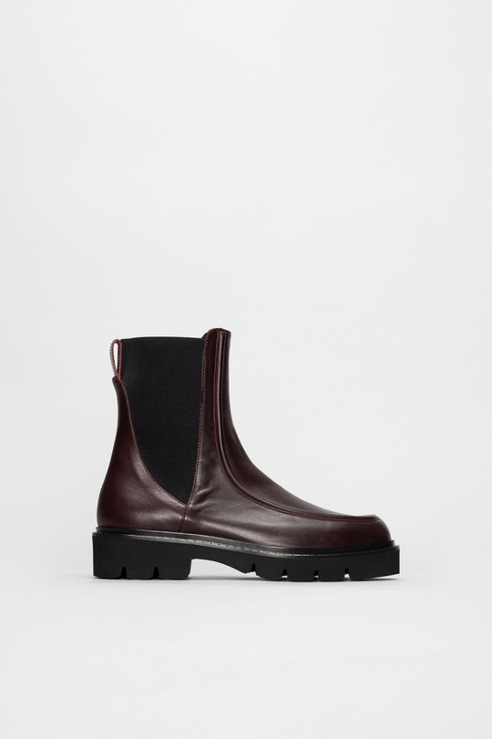 Chelsea Boot Kalinka | Burgundy Calf Leather