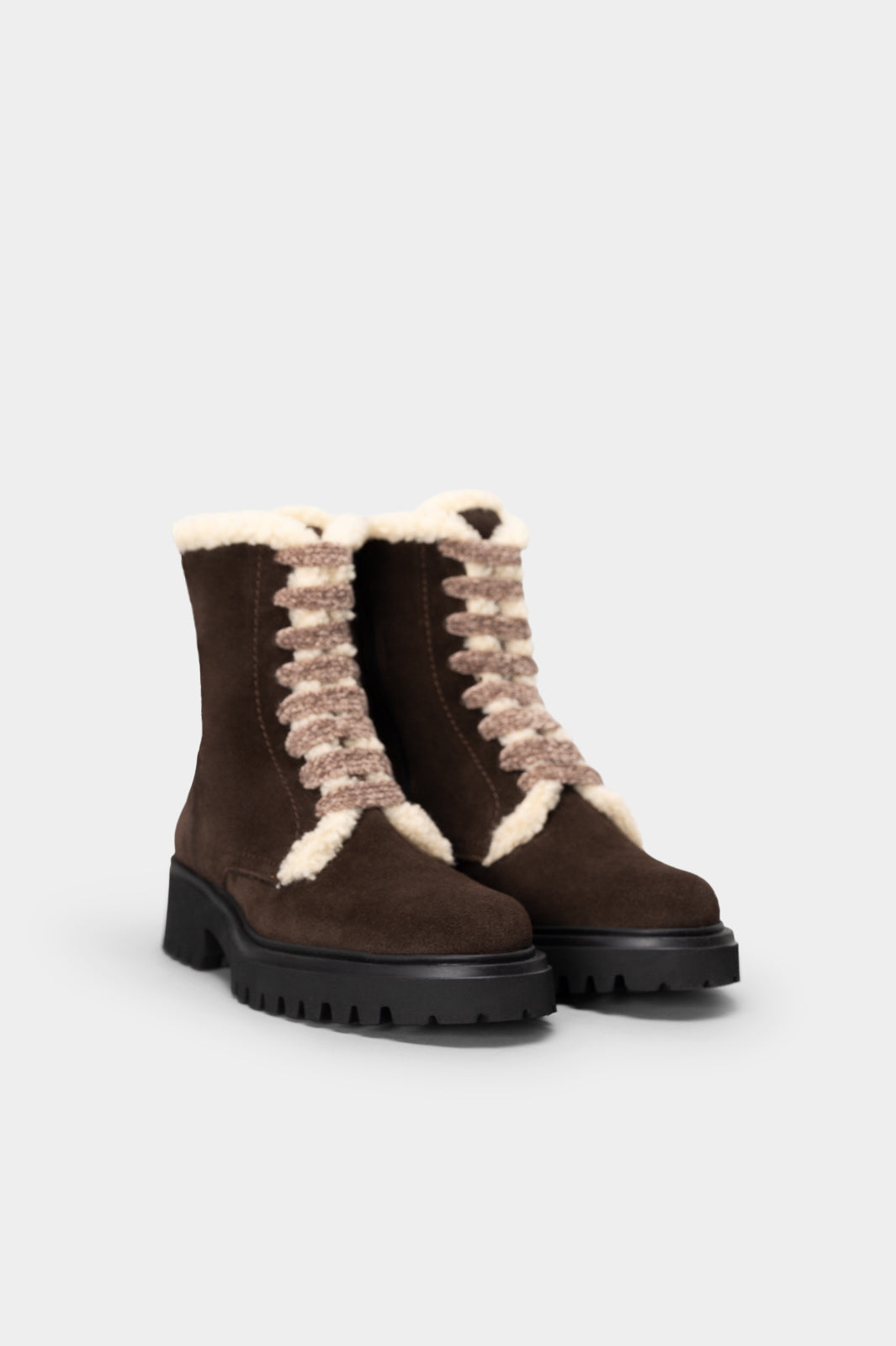 Warm Lined Boot Pepe | Espresso Brown Suede