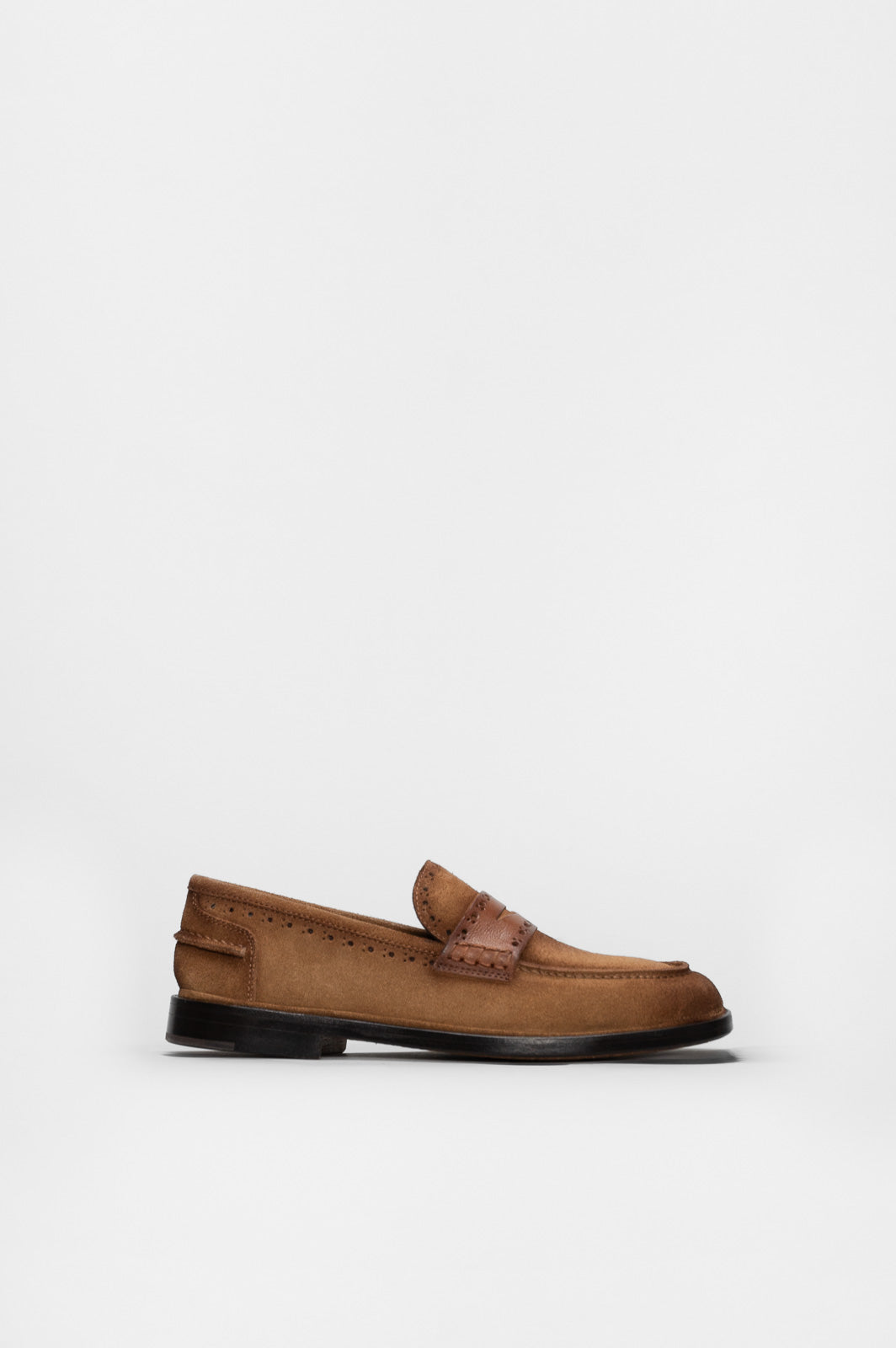 Penny Loafer Todi | Antique Cognac Suede