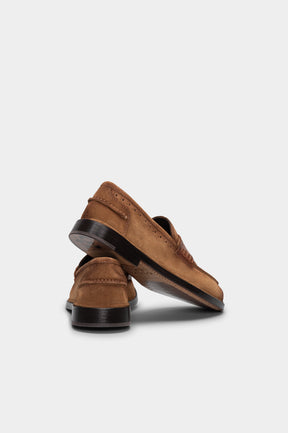 Penny Loafer Todi | Antique Cognac Suede