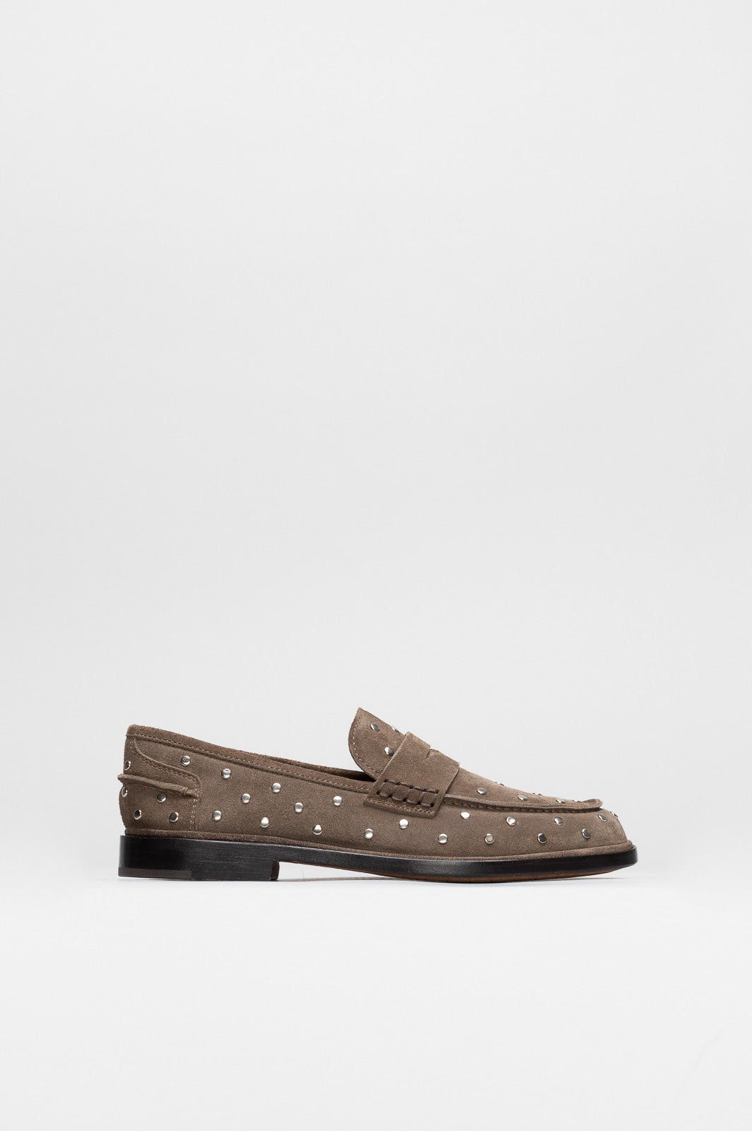 Penny Loafer Pia | Taupe Soft Suede