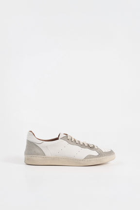Men's Low-top Sneaker | Vintage White Leather