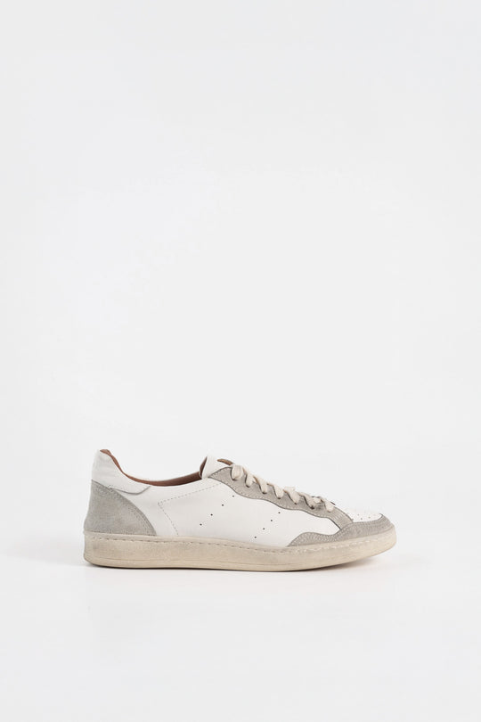 Men's Low-top Sneaker | Vintage White Leather