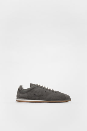 Minimal Sneaker Consuelo | Ash Grey Soft Suede