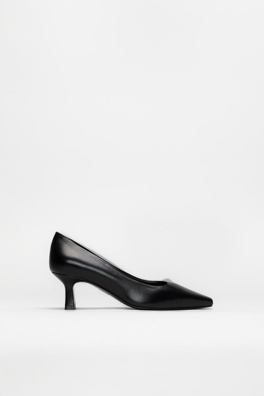 Pump Bria | Black Nappa Leather