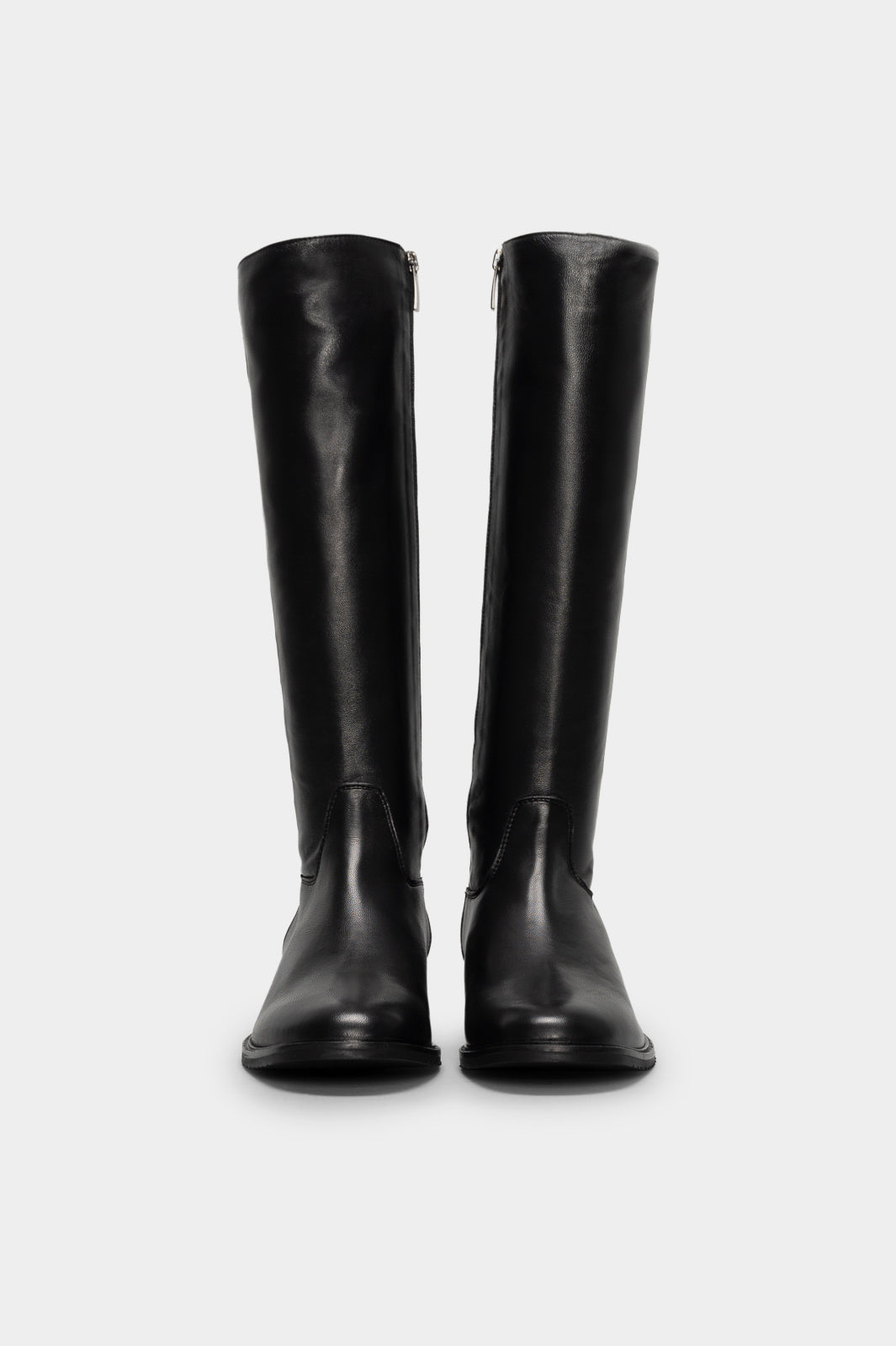 Stretch High Boot Lunaree | Black Nappa Leather