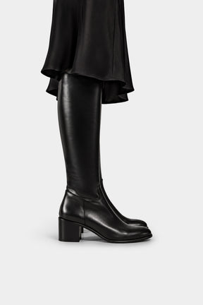 Signature High Boot Viona 6cm | Black Calf Leather