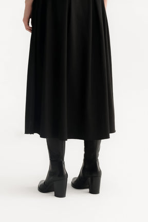 Signature High Boot Viona 8cm | Black Calf Leather