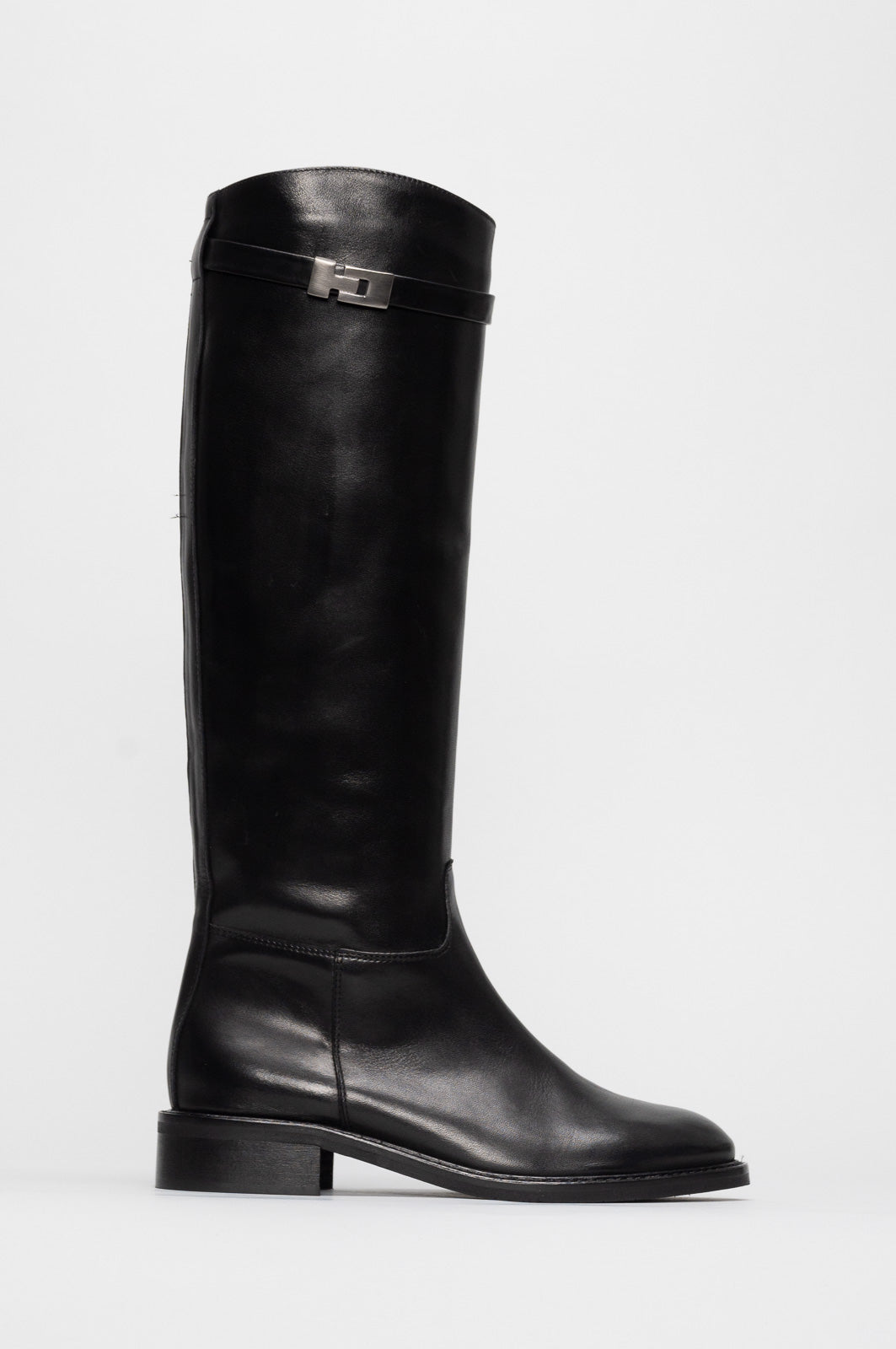 Riding Boot Giana | Black Calf Leather