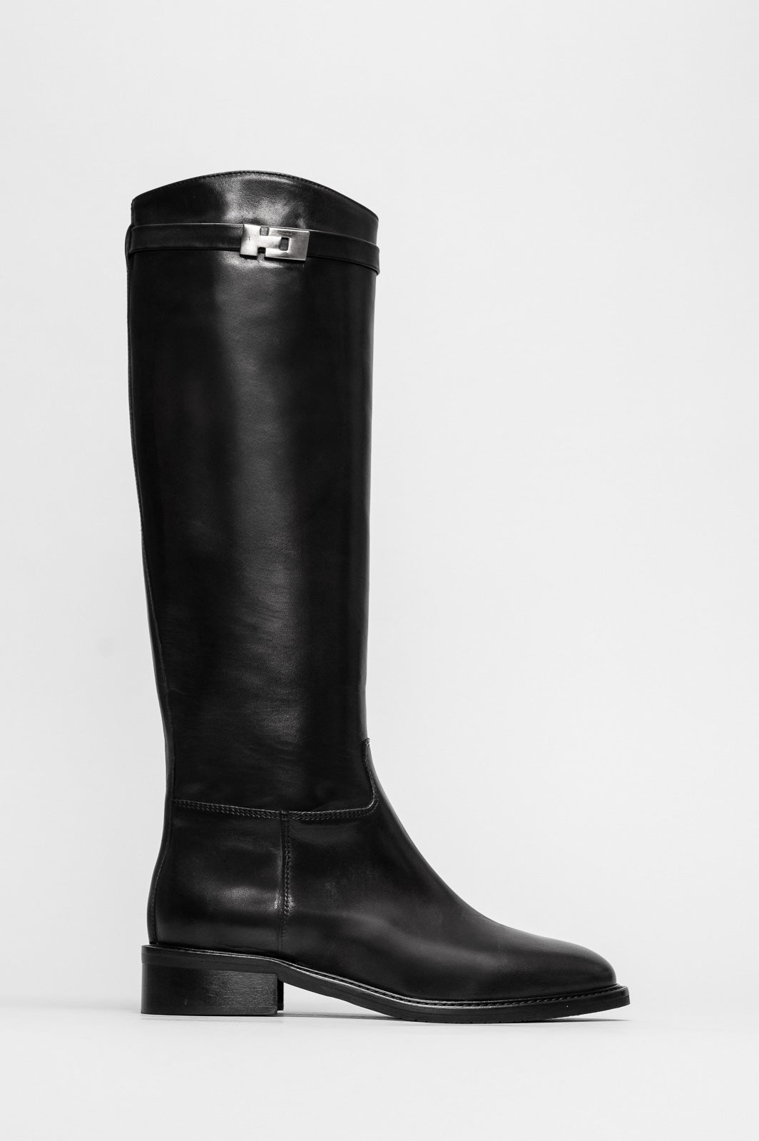 Riding Boot Giana | Black Calf Leather