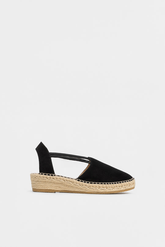 Espadrille Rovinj | Black Suede
