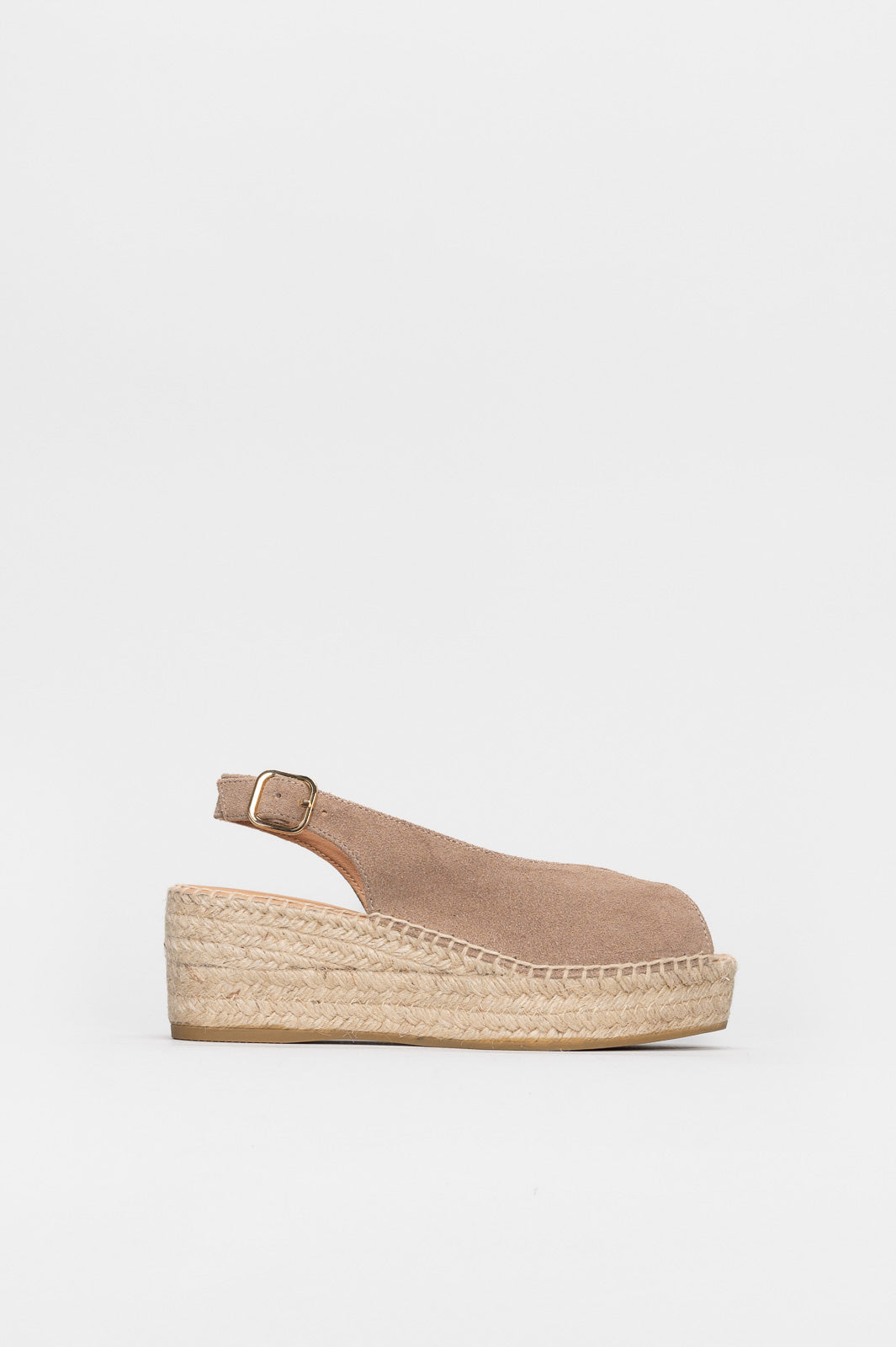 Slingback Espadrille Ravella | Clay Taupe Suede