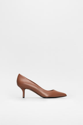 Stiletto Pump Classic | Burnt Cognac Nappa Leather