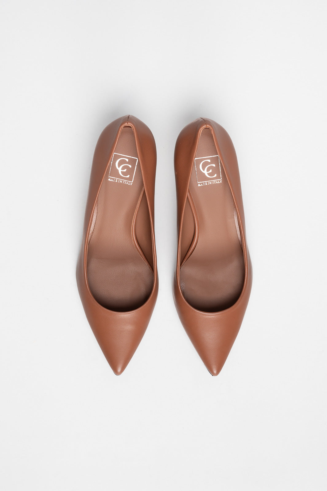 Stiletto Pump Classic | Burnt Cognac Nappa Leather