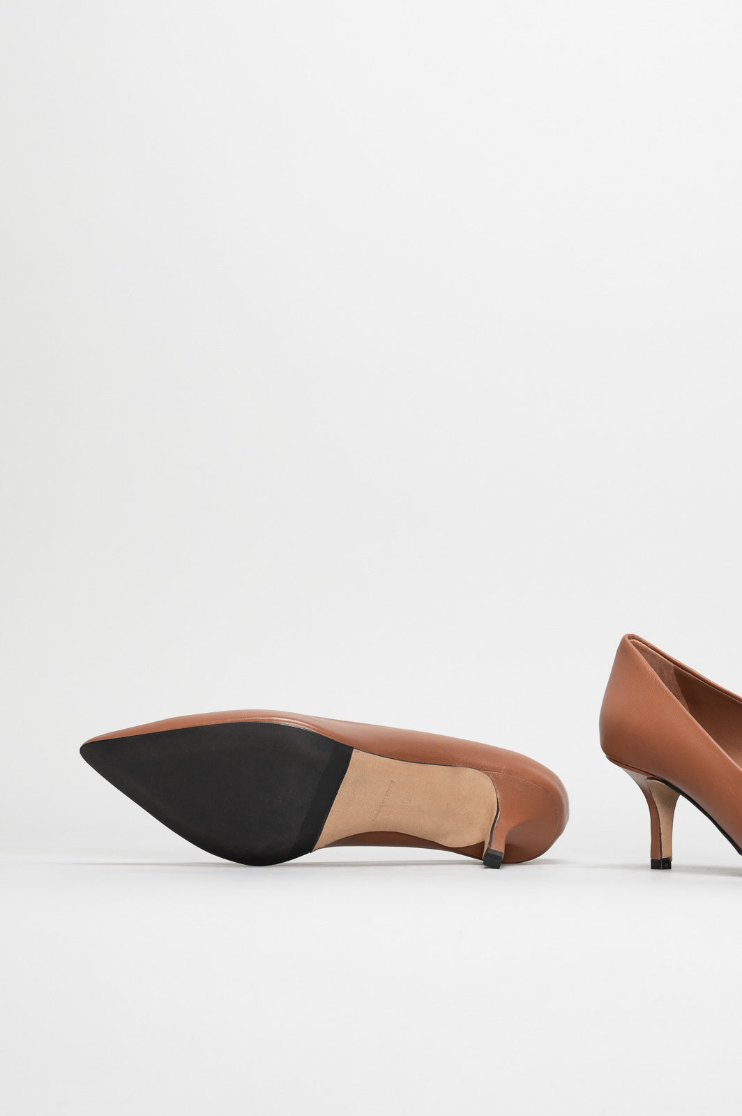 Stiletto Pump Classic | Burnt Cognac Nappa Leather