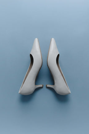 Classic Pump Stiletto 6cm | Pearl White Nappa Leather