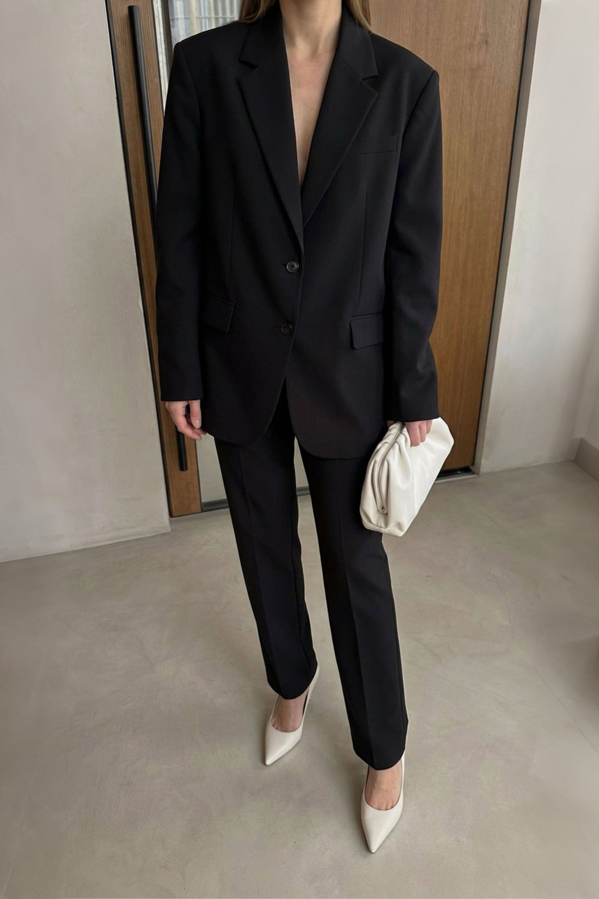 Classic Pump Stiletto 6cm | Pearl White Nappa Leather