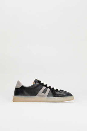 Men's Sneaker Vulcano | Dusty Black Calf Leather
