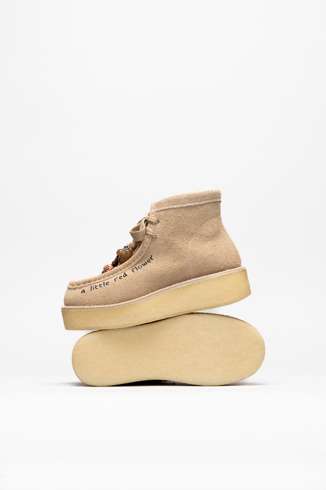 Folk-Boot Ikki | Oat Beige Vintage Suede