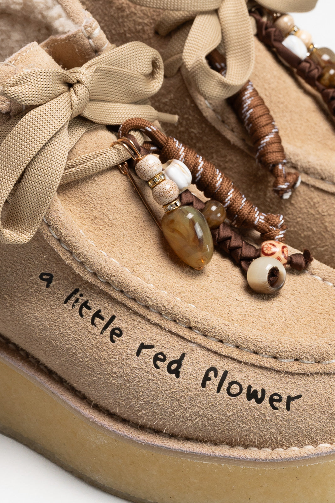 Folk-Boot Ikki | Oat Beige Vintage Suede