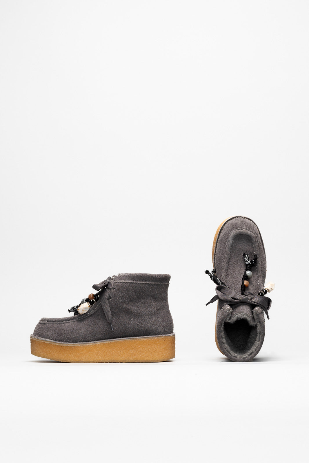 Folk-Boot Ikki | Iron Grey Vintage Suede