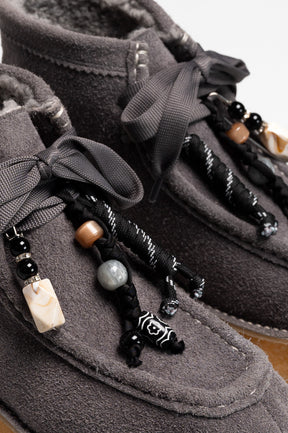 Folk-Boot Ikki | Iron Grey Vintage Suede