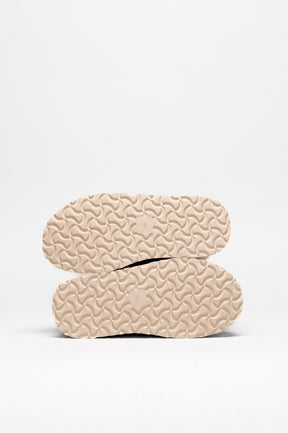 Moccasin Boot Soraya | Off White Calf Leather