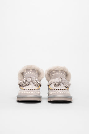 Shearling Inca Boot Kai | Pebble Grey Suede