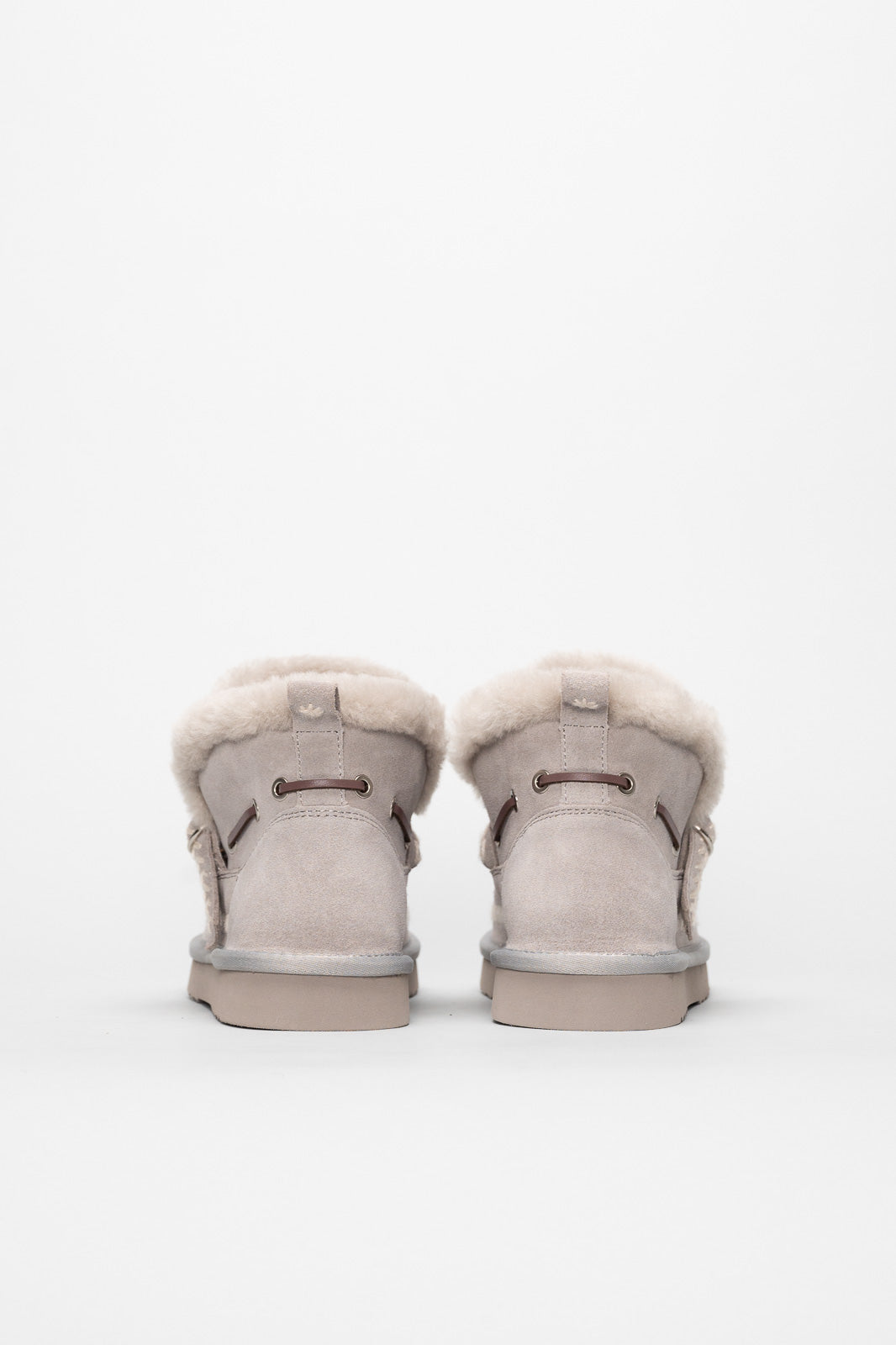 Shearling Inca Boot Kai | Pebble Grey Suede