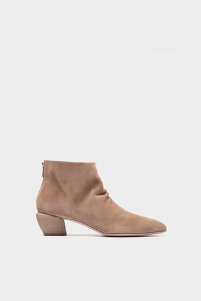 Ankle Boot Sally | Sand Beige Calf Suede