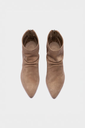 Ankle Boot Sally | Sand Beige Calf Suede