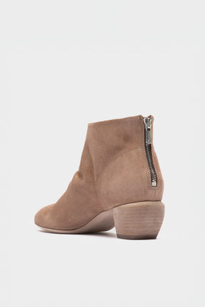 Ankle Boot Sally | Sand Beige Calf Suede