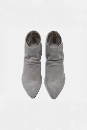 Ankle Boot Sally | Pebble Grey Calf Suede