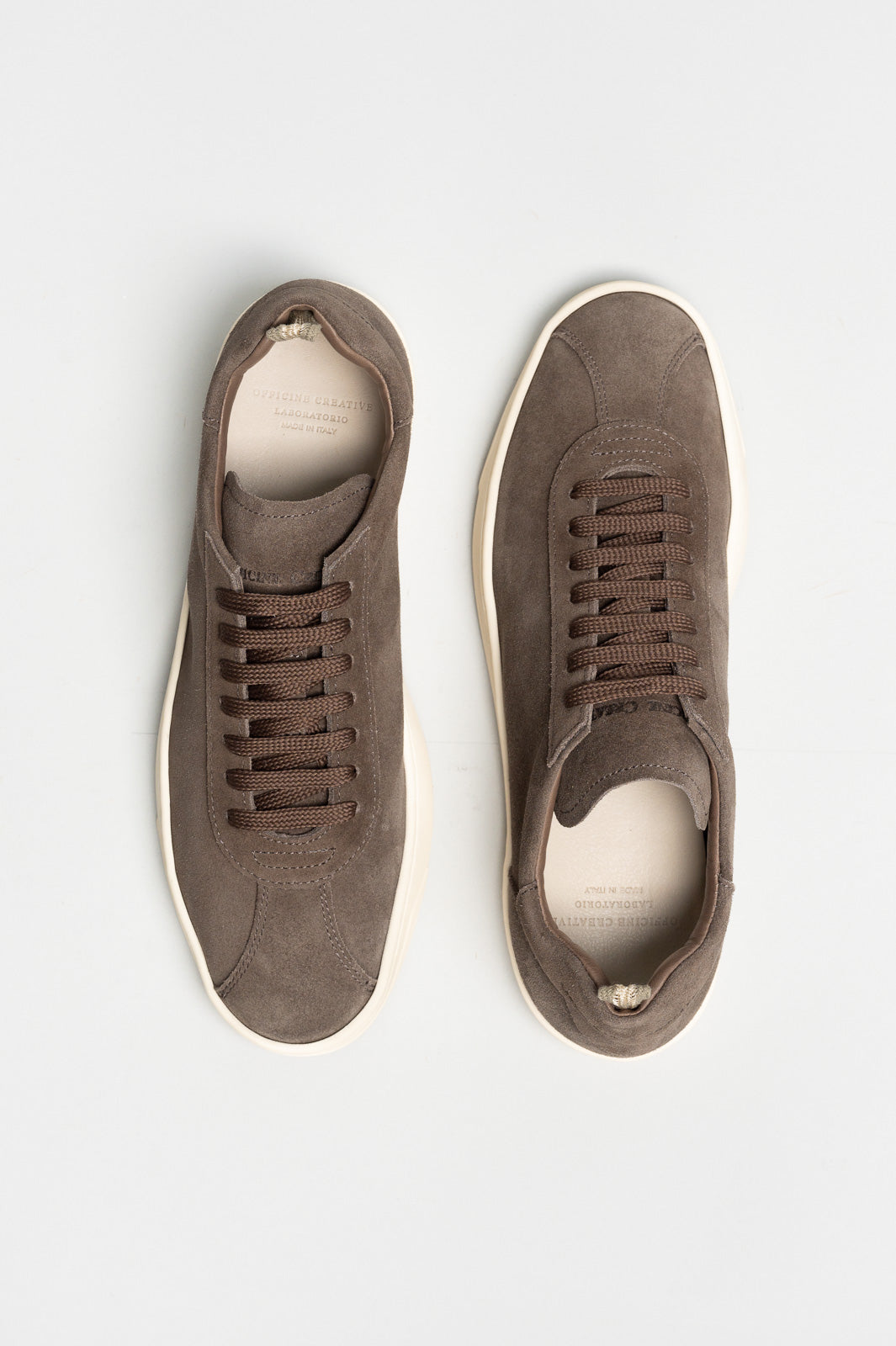Men's Low-Top Sneaker Karma | Taupe Suede