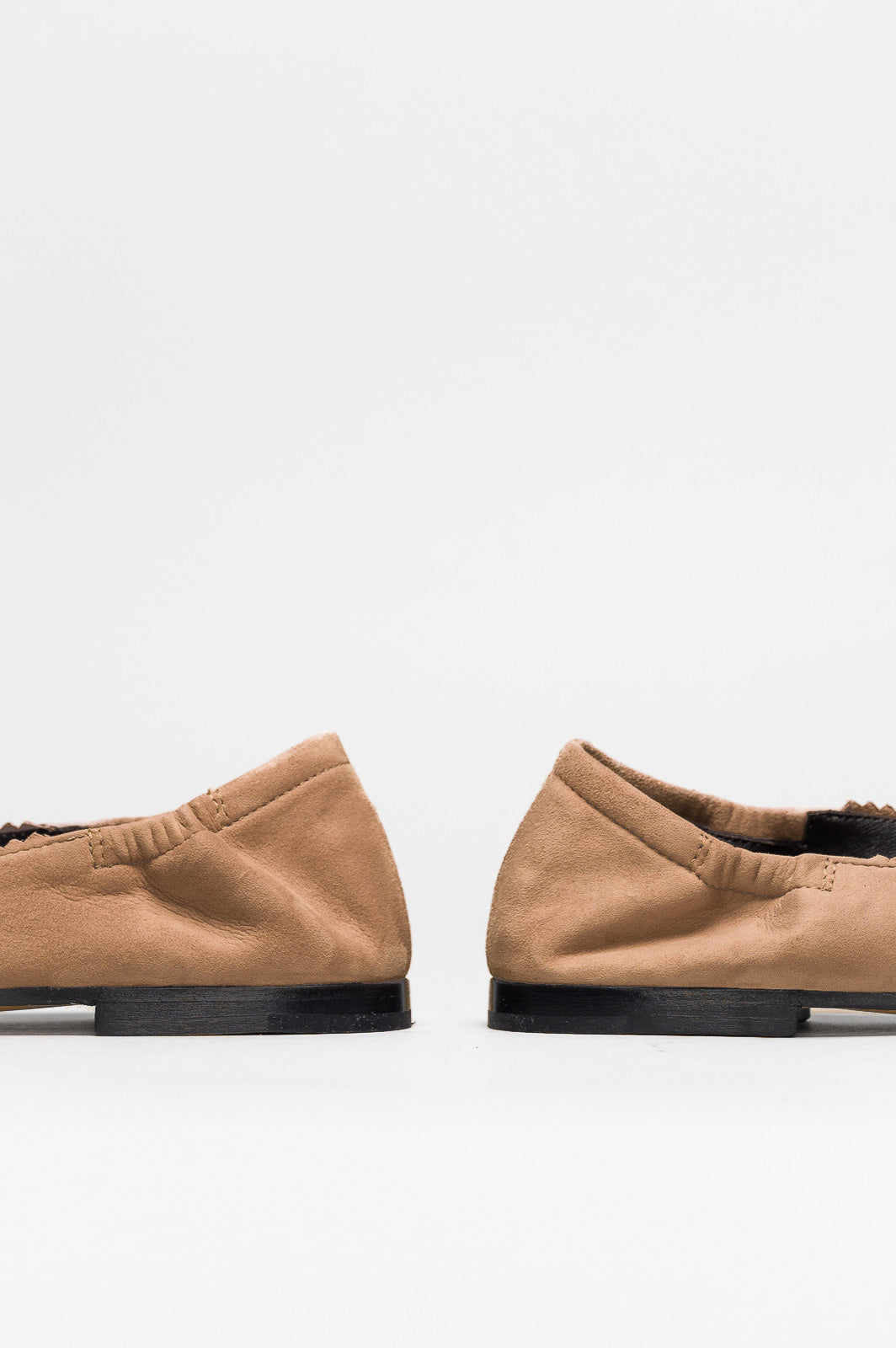 Ballet Flat Ingrid | Mid-Brown Soft Suede