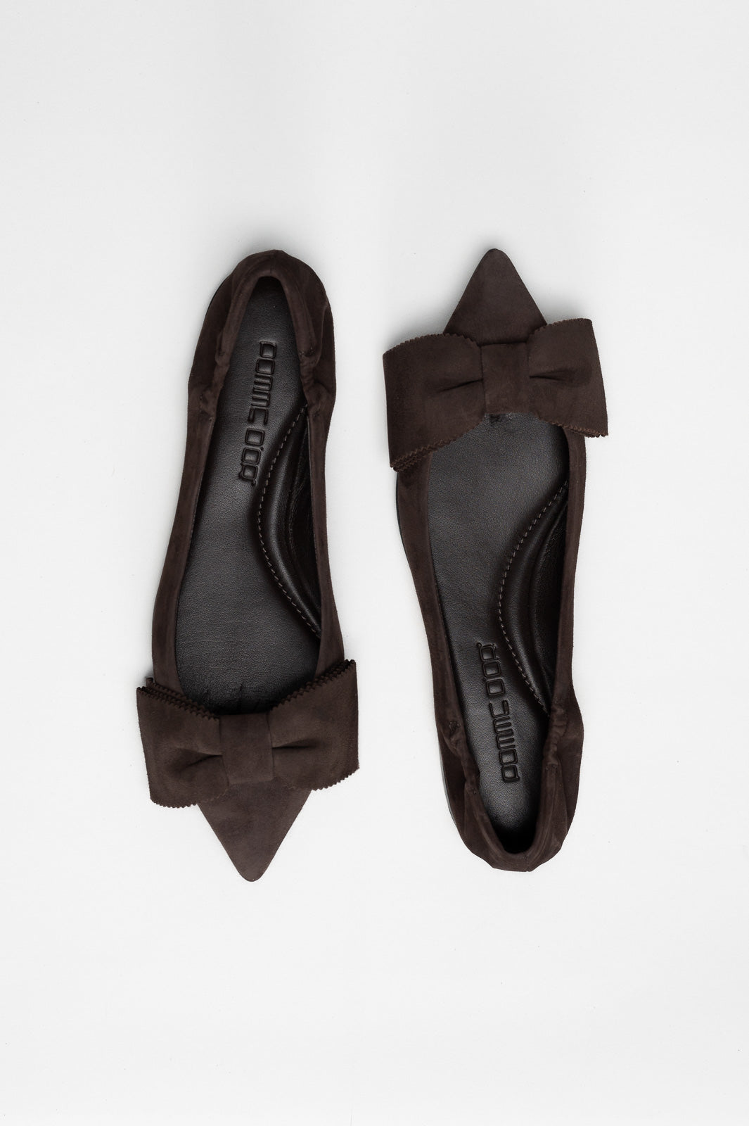 Ballet Flat Ingrid | Coffee Brown Soft Suede