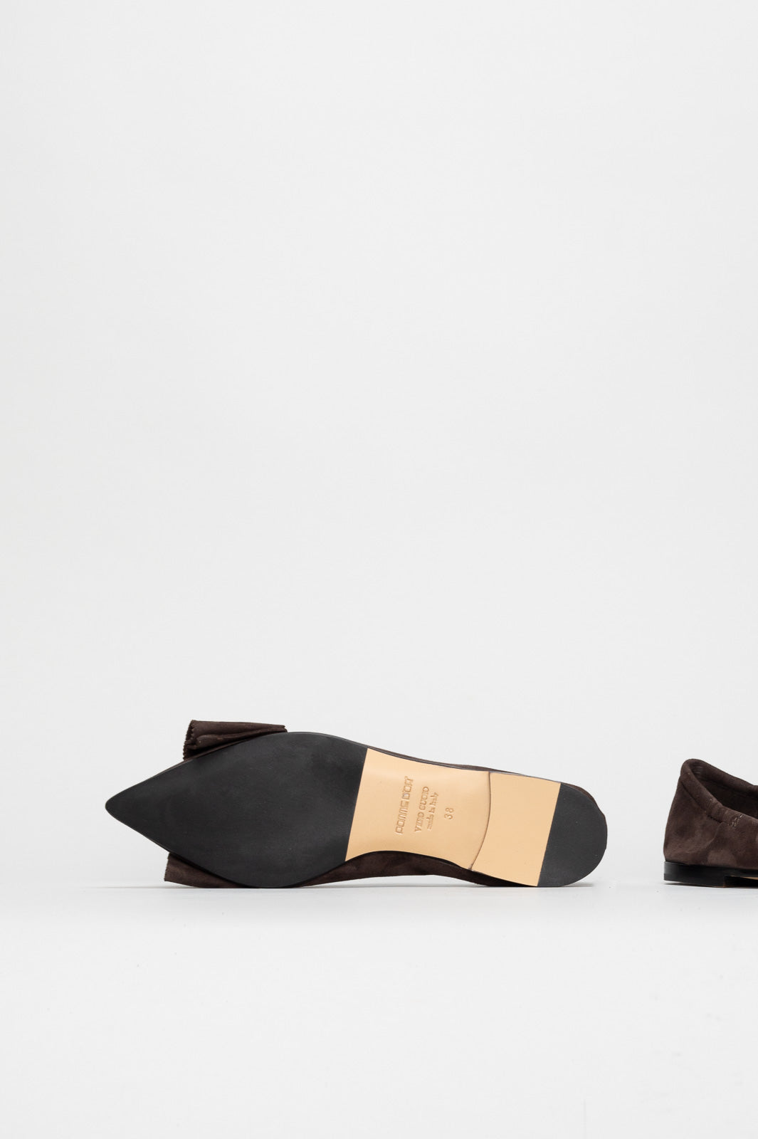 Ballet Flat Ingrid | Coffee Brown Soft Suede