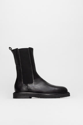 Chelsea Boot Carolee | Midnight Black Nappa Leather