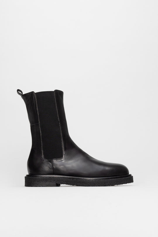 Chelsea Boot Carolee | Midnight Black Nappa Leather