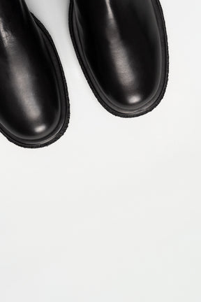 Chelsea Boot Carolee | Midnight Black Nappa Leather