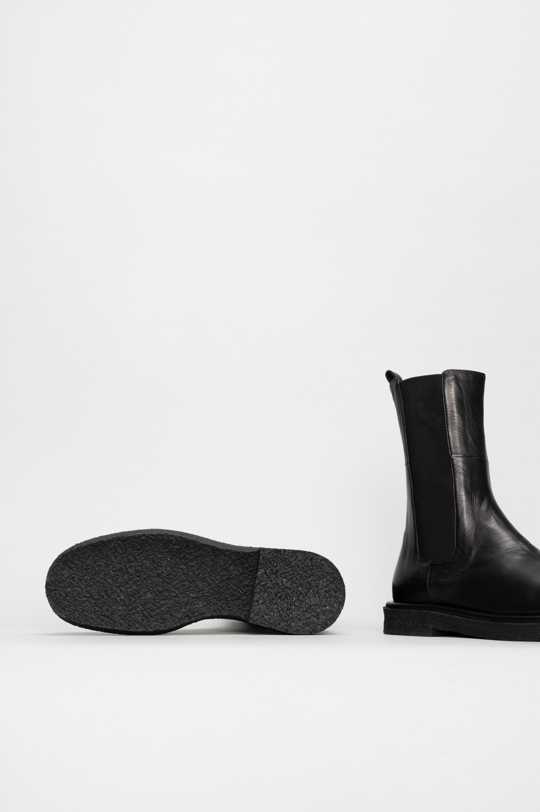 Chelsea Boot Carolee | Midnight Black Nappa Leather
