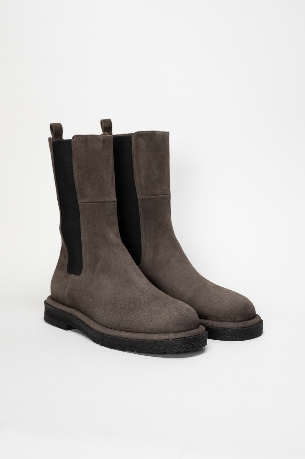 Chelsea Boot Carolee | Pebble Grey Soft Suede