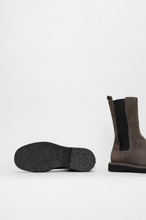 Chelsea Boot Carolee | Pebble Grey Soft Suede
