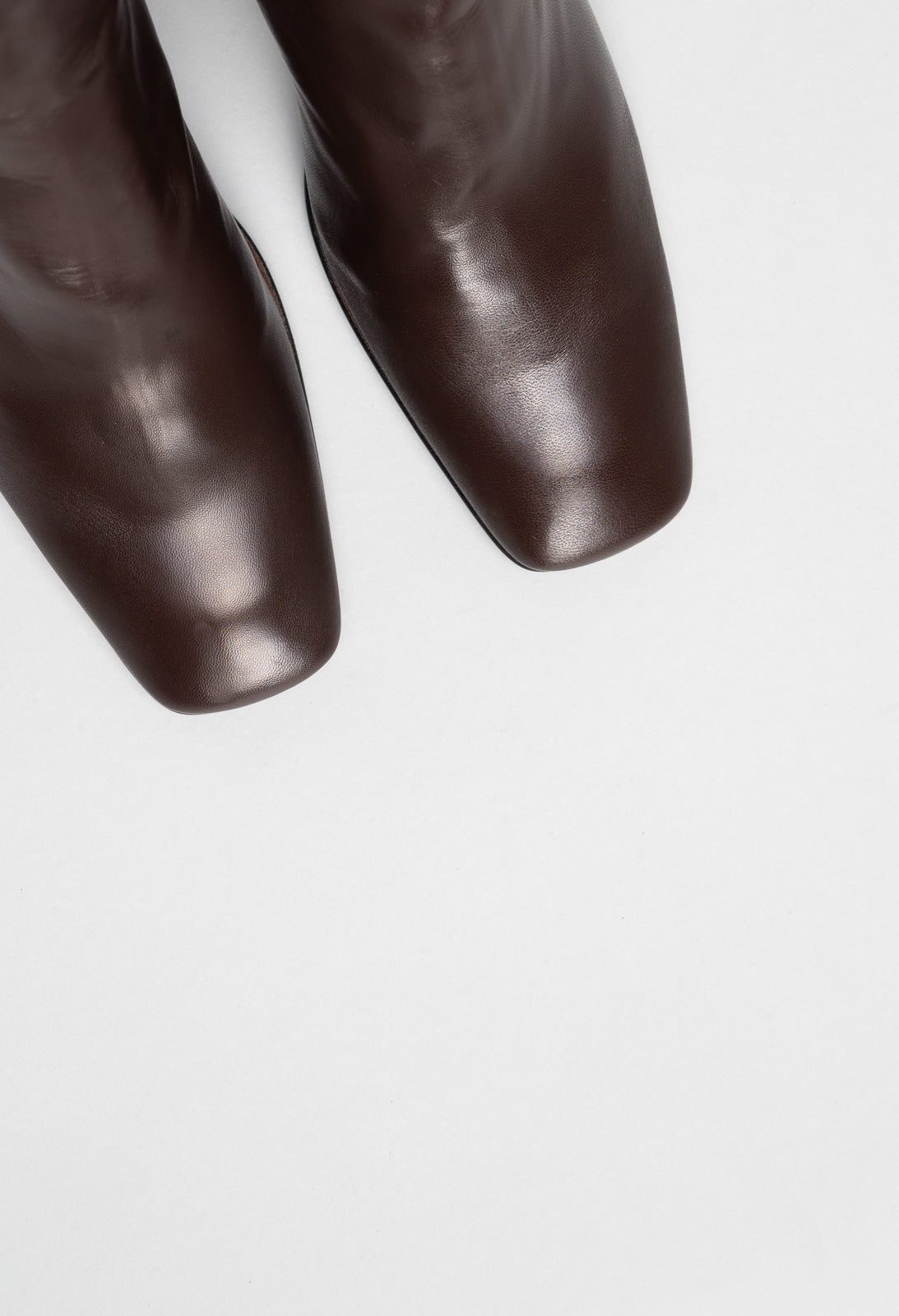 Zip Ankle Boot Elin | Espresso Brown Nappa Leather
