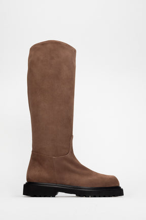 Pull-On High Boot Beth | Tobacco Brown Soft Suede