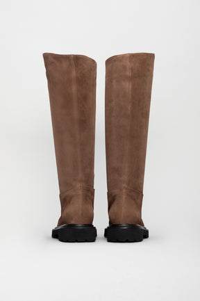 Pull-On High Boot Beth | Tobacco Brown Soft Suede